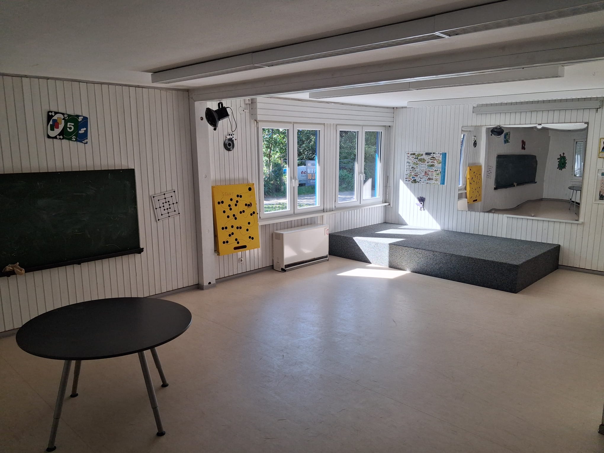 Spielraum im Spielhaus des ASPI